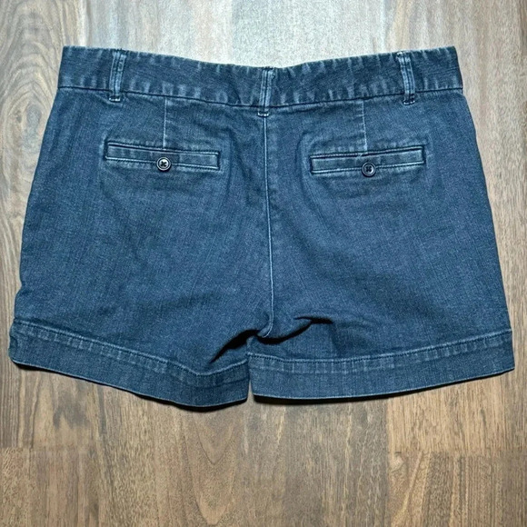 THE LIMITED Blue Denim Tailored Short Size. 6 R - Picture 2 of 6